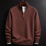 PARRADO FARO Cotton Half-Zip Sweater — product view 2
