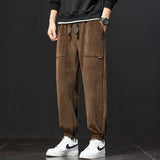 PARRADO DORADO Corduroy Drawstring Trousers — product view 6