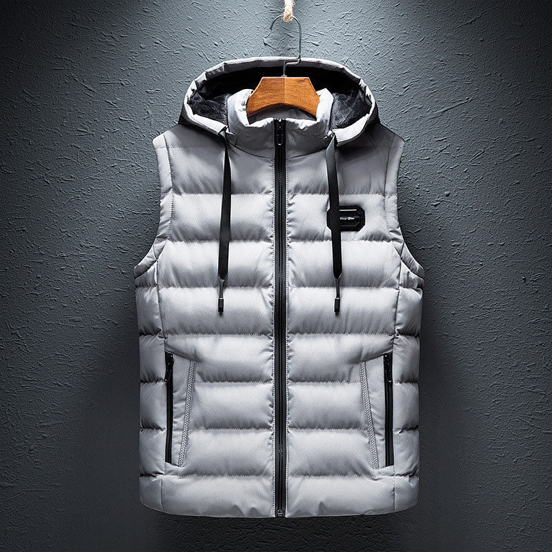 PARRADO LEIRIA Hooded Quilted Vest — product view 5