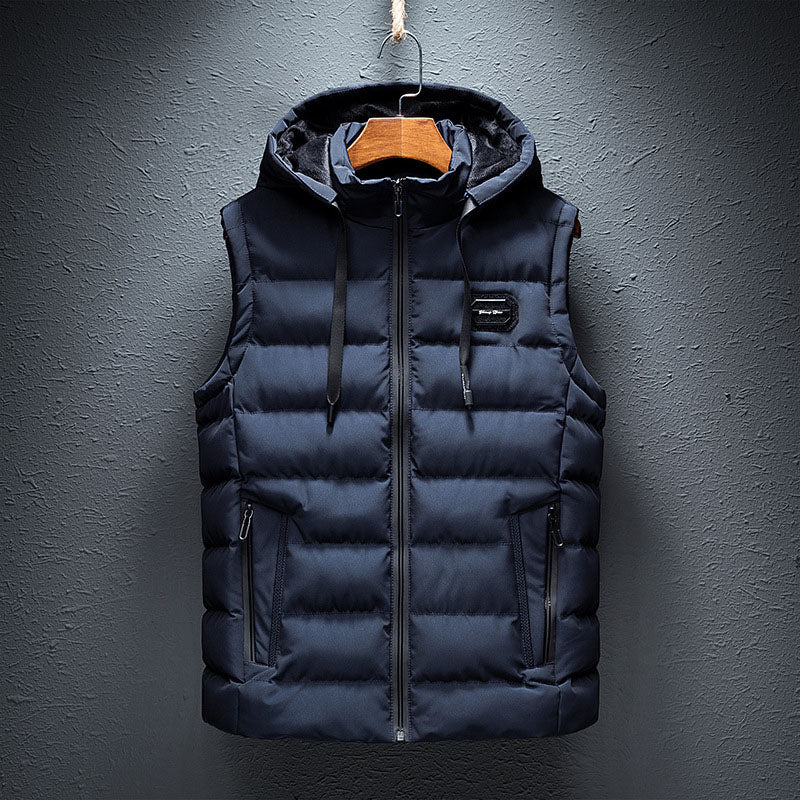 PARRADO LEIRIA Hooded Quilted Vest — product view 3