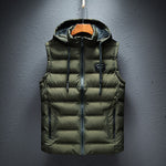 PARRADO LEIRIA Hooded Quilted Vest — product view 4