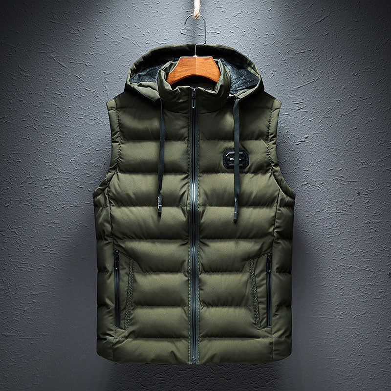 PARRADO LEIRIA Hooded Quilted Vest — product view 4