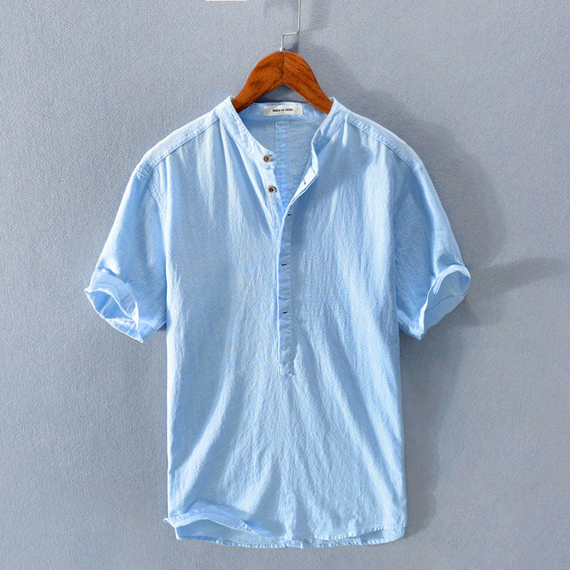 PARRADO ESTORIL Henley Shirt — product view 2