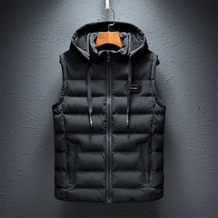 PARRADO LEIRIA Hooded Quilted Vest — product view