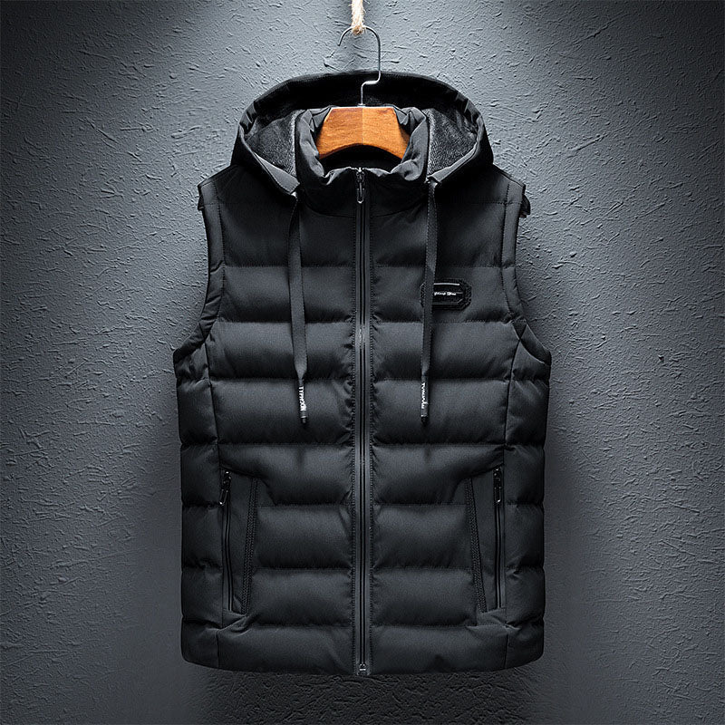 PARRADO LEIRIA Hooded Quilted Vest — product view