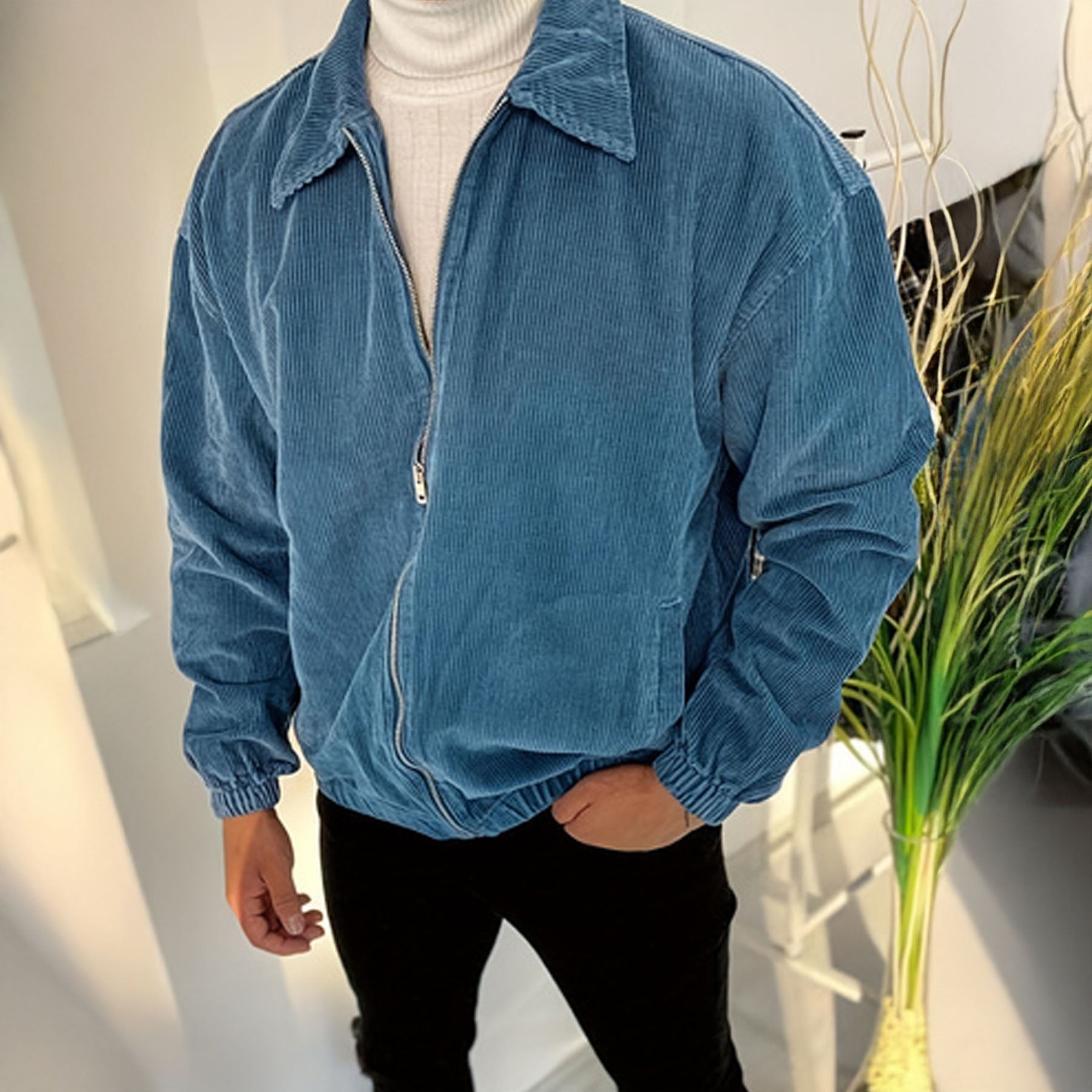 PARRADO VARELA Corduroy Zip Jacket — product view