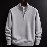 PARRADO FARO Cotton Half-Zip Sweater — product view