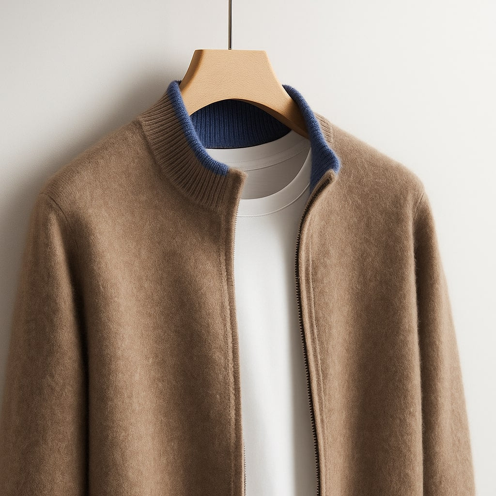 PARRADO BELMONTE Ribbed Zip Jacket — product view 4